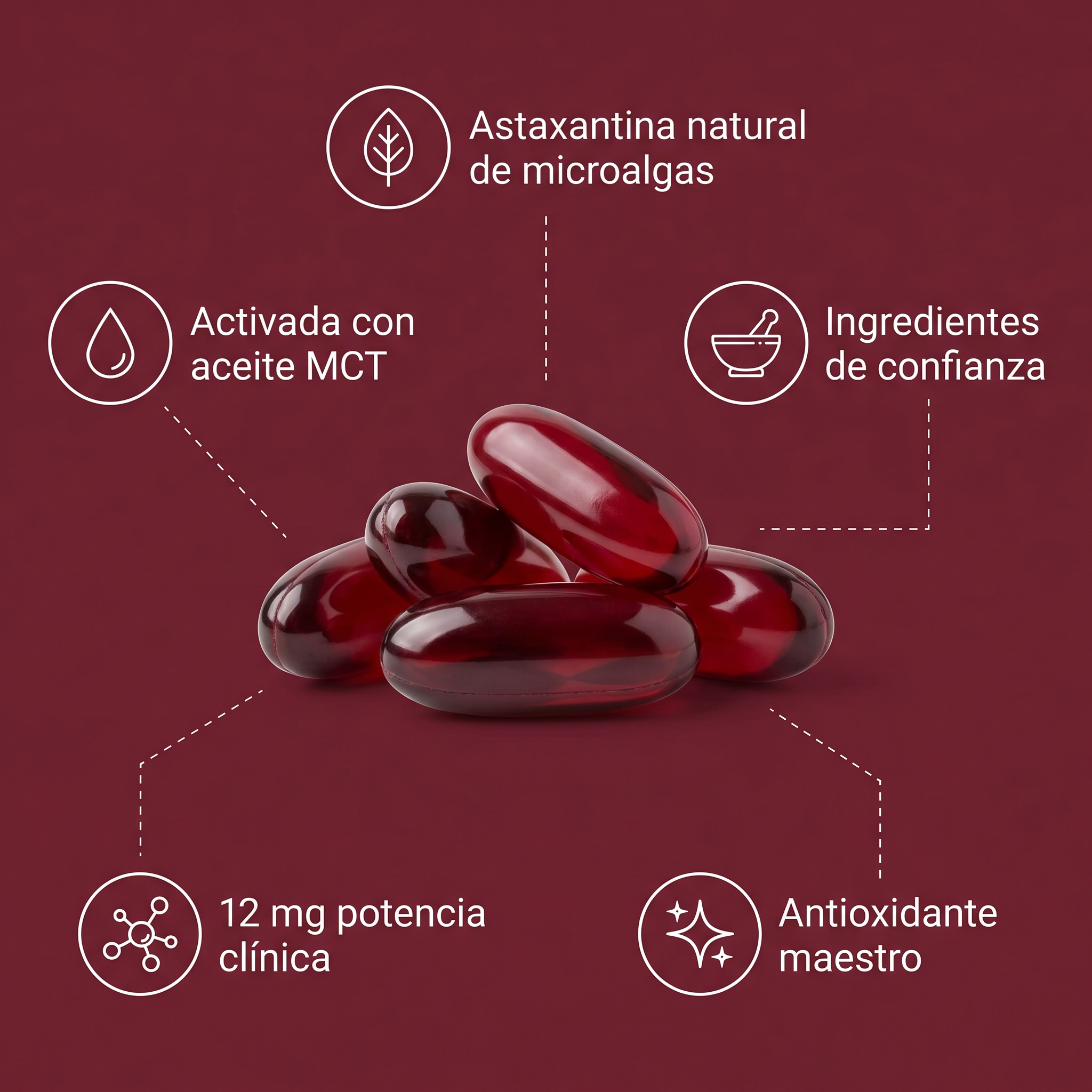 Astaxantina - El Antioxidante Maestro para tu Visión, Piel y Energía.